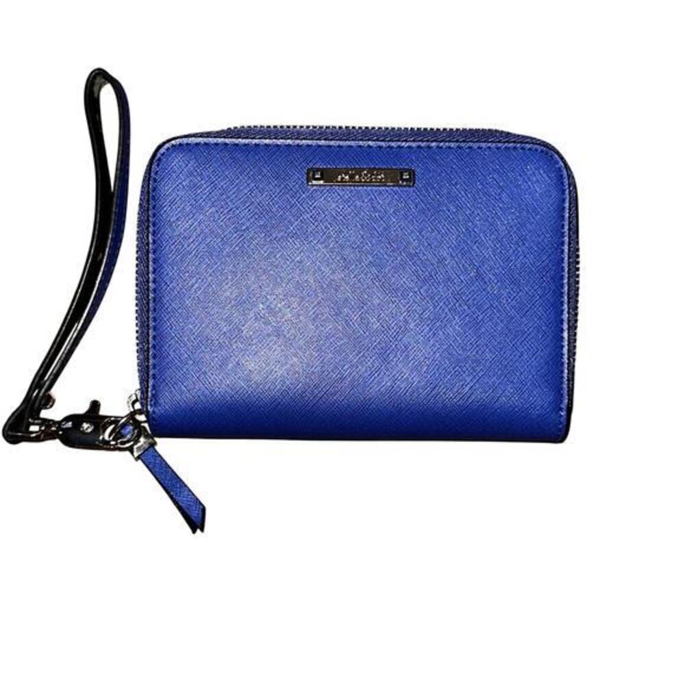 UEC Chic Stella & Dot Blue Chelsea Tech Wallet with Wristlet Strap